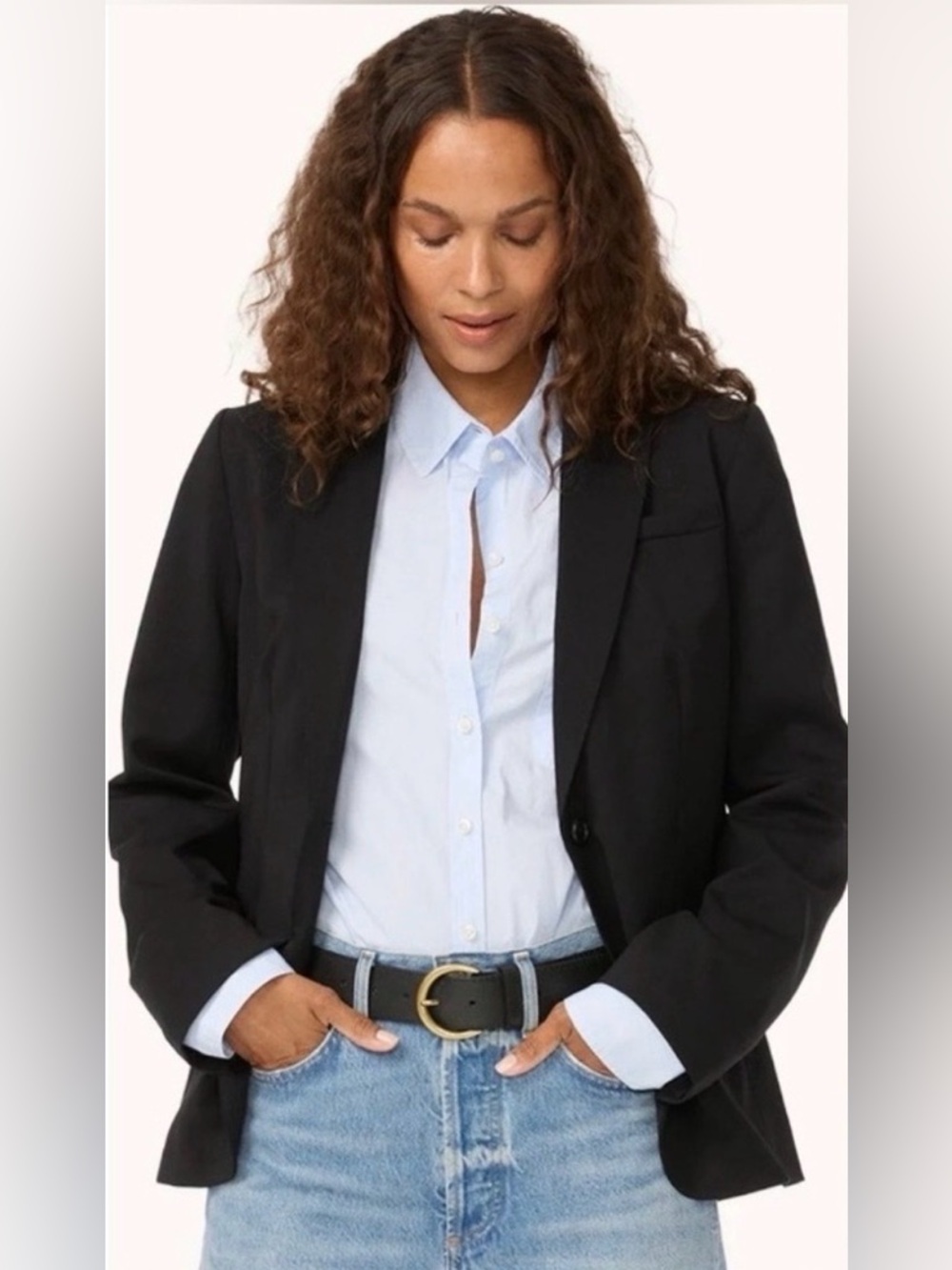 Unsubscribed Single Button Blazer